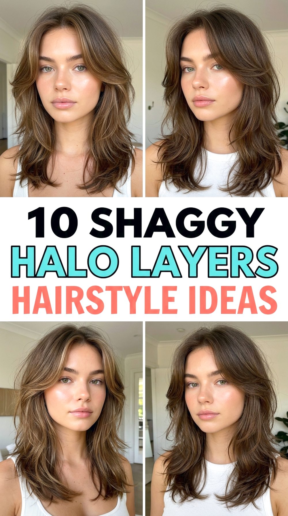 Shaggy Halo Layers Hairstyle Ideas