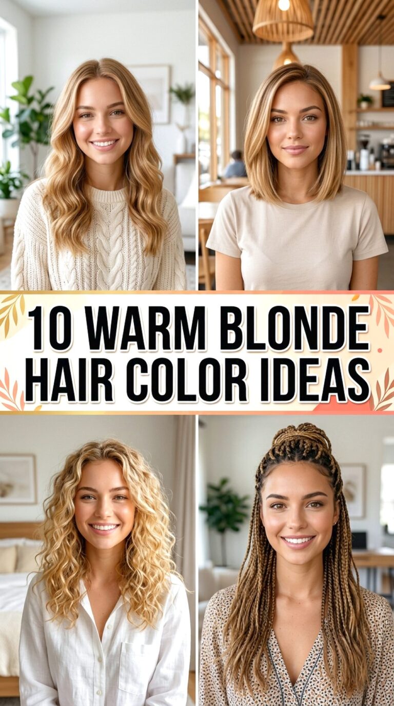 Warm Blonde Hair Color Ideas