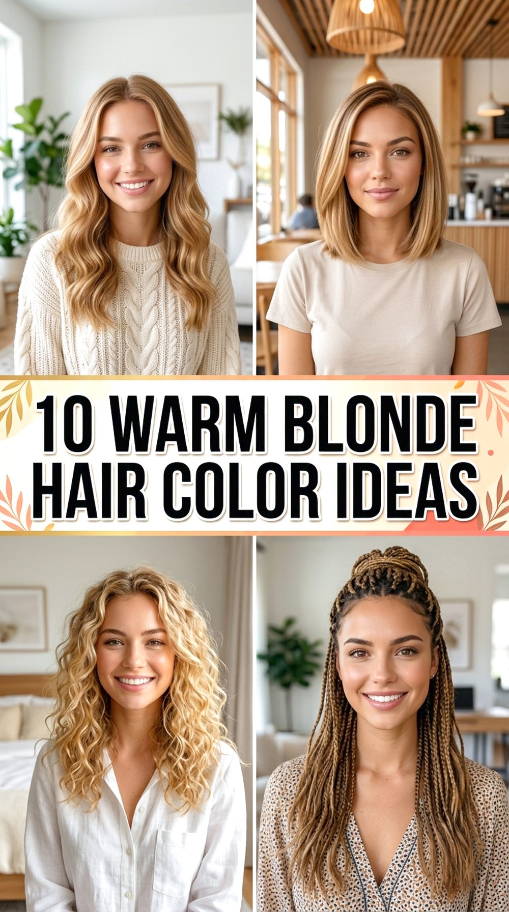 Warm Blonde Hair Color Ideas