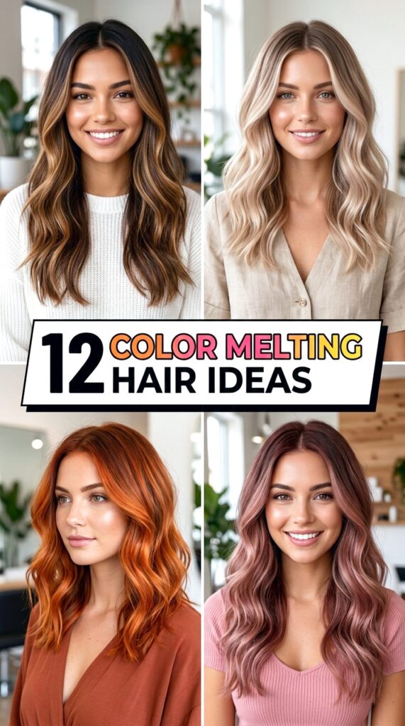 Color Melting Hair Ideas