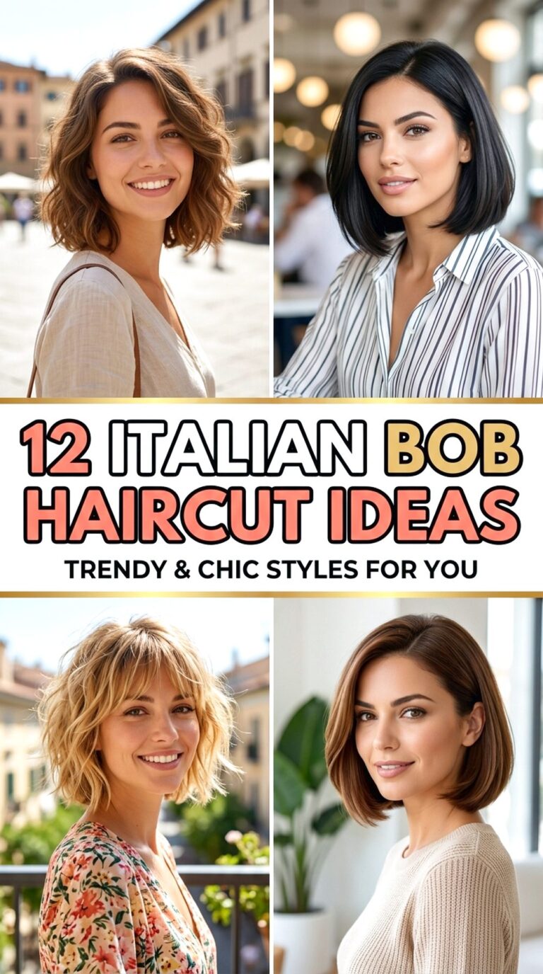 Italian Bob Haircut Ideas