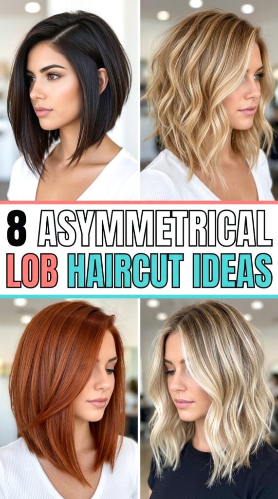 Asymmetrical Lob Haircut Ideas
