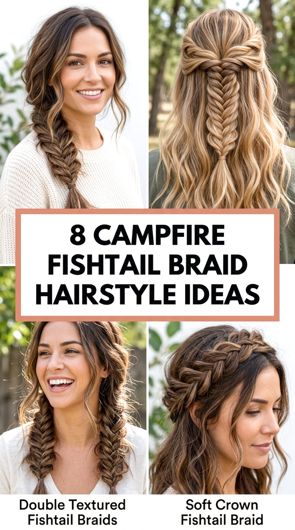Campfire Fishtail Braid Hairstyle Ideas