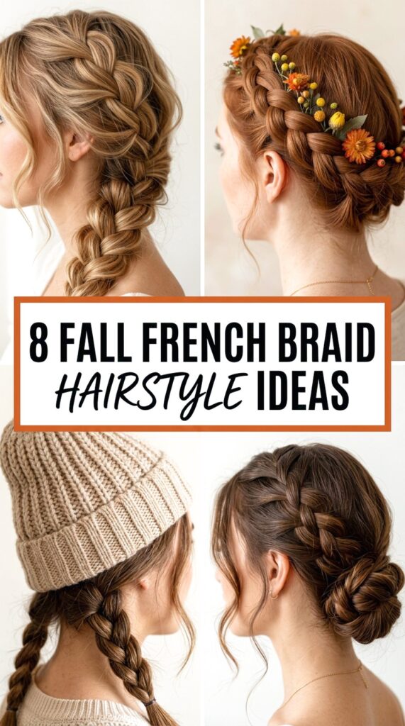 Fall French Braid Hairstyle Ideas