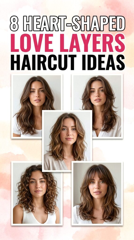 Heart-Shaped Love Layers Haircut Ideas