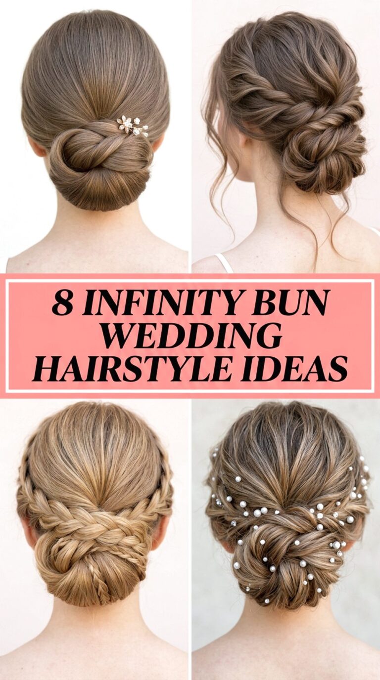 Infinity Bun Wedding Hairstyle Ideas