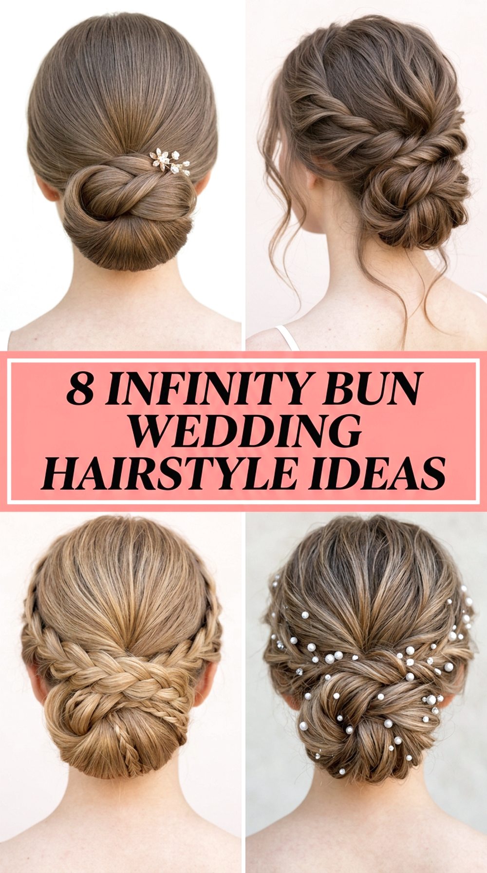 Infinity Bun Wedding Hairstyle Ideas