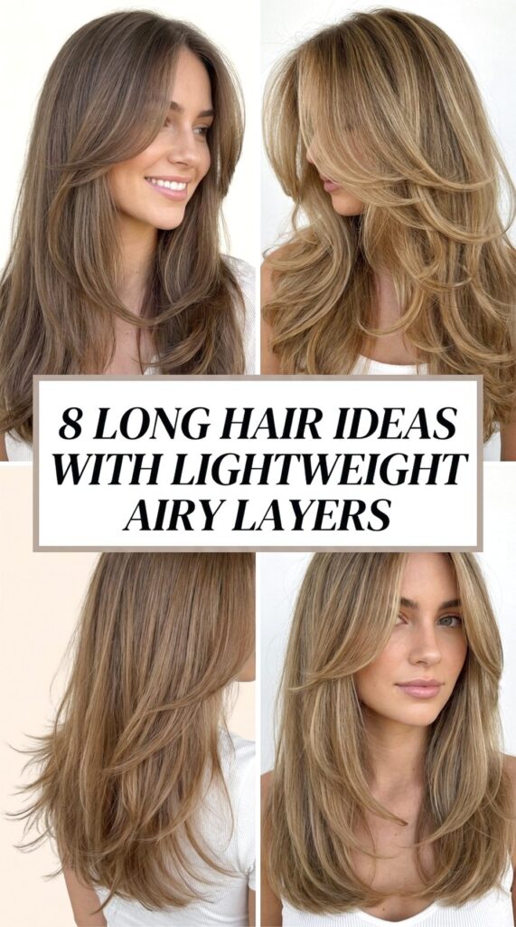 Long Hair Ideas Lightweight Airy Layers