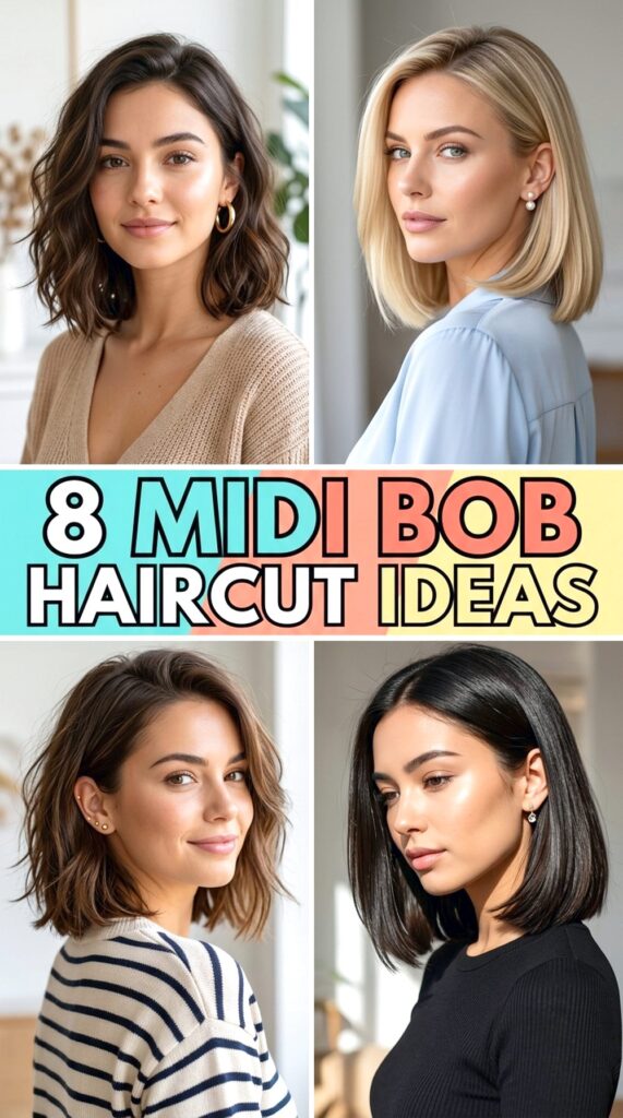 Midi Bob Haircut Ideas