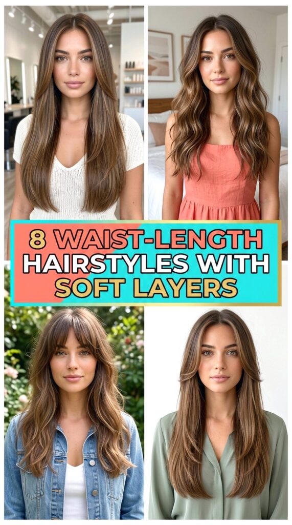 Waist-Length Hairstyles With Soft Layers