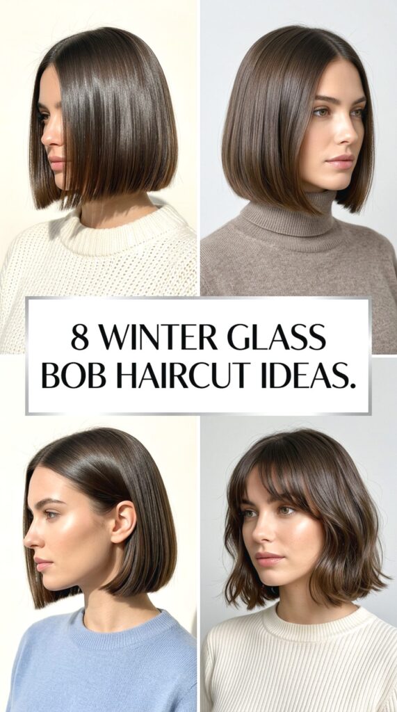 Winter Glass Bob Haircut Ideas
