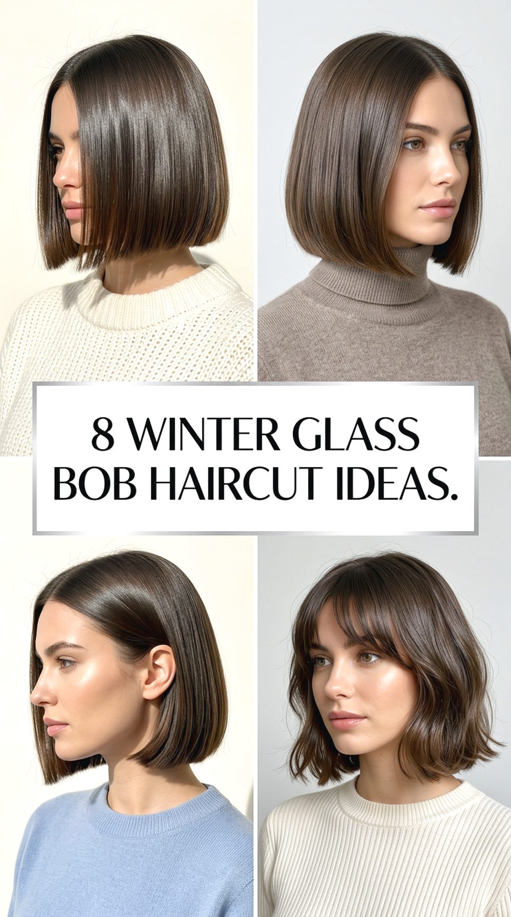 Winter Glass Bob Haircut Ideas