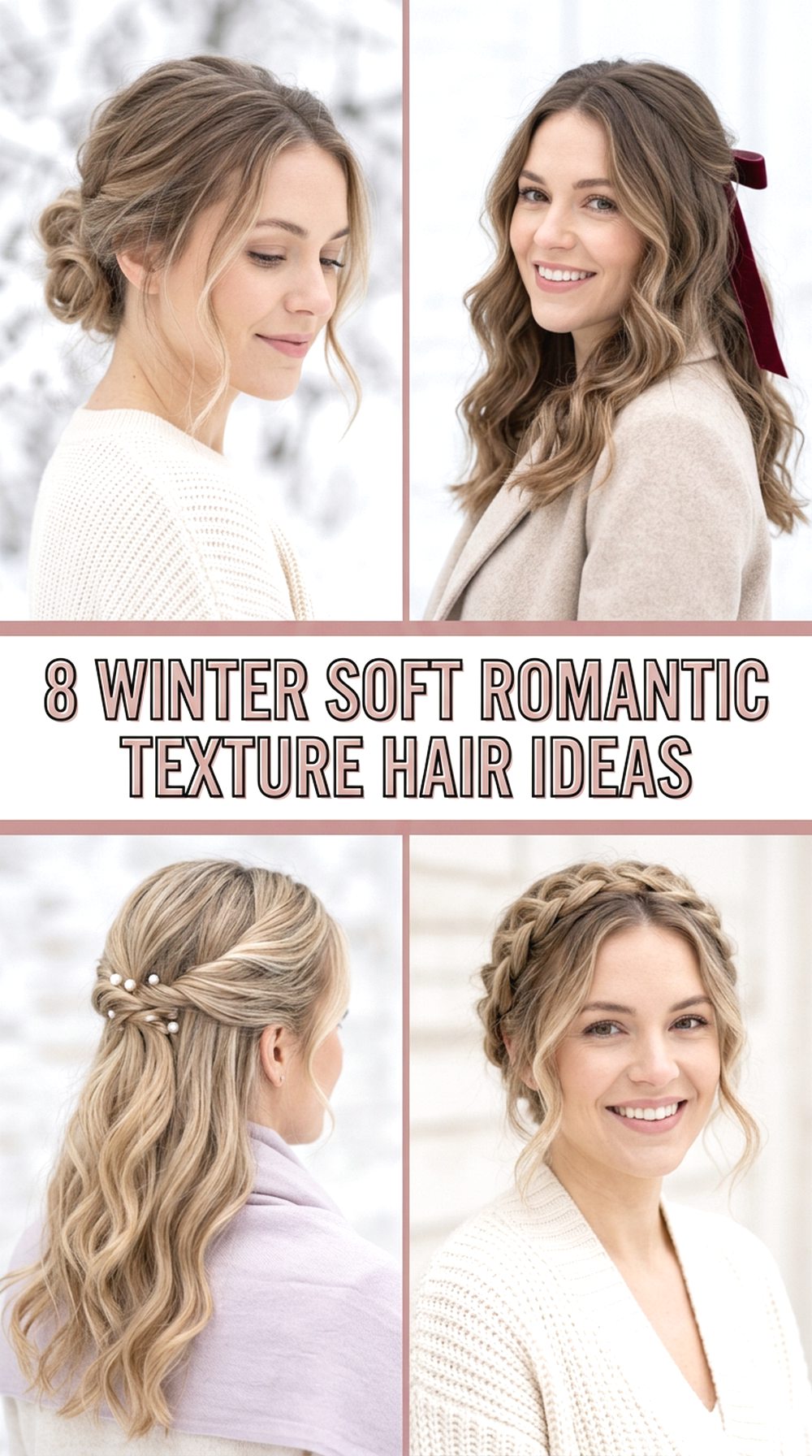 Winter Soft Romantic Texture Hair Ideas