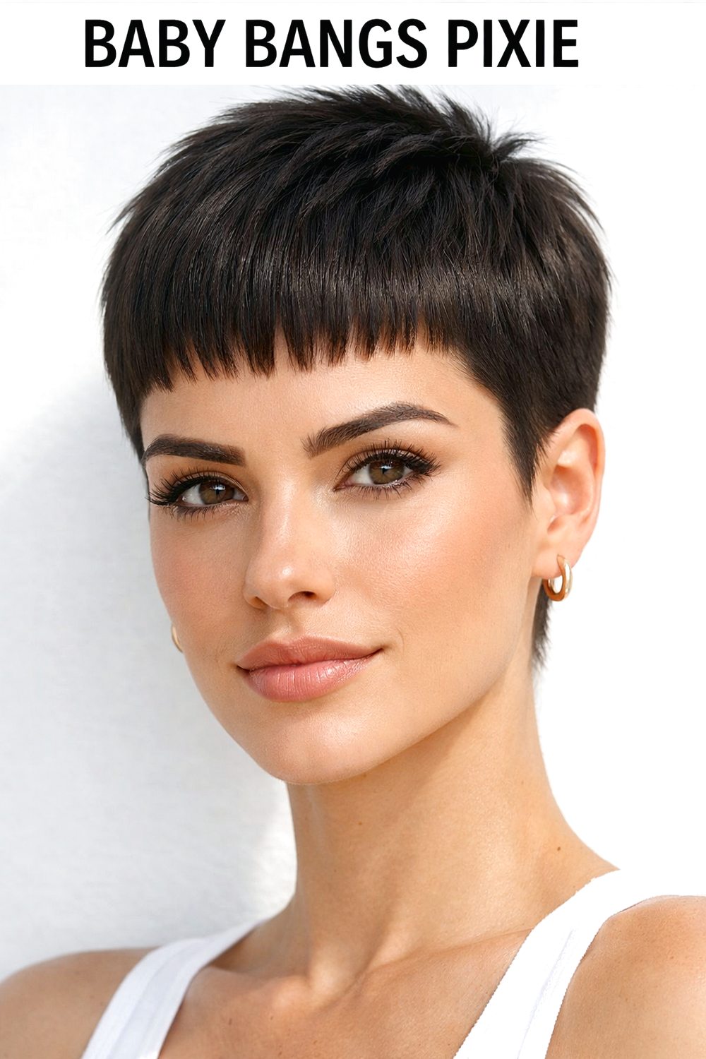 Baby Bangs Pixie