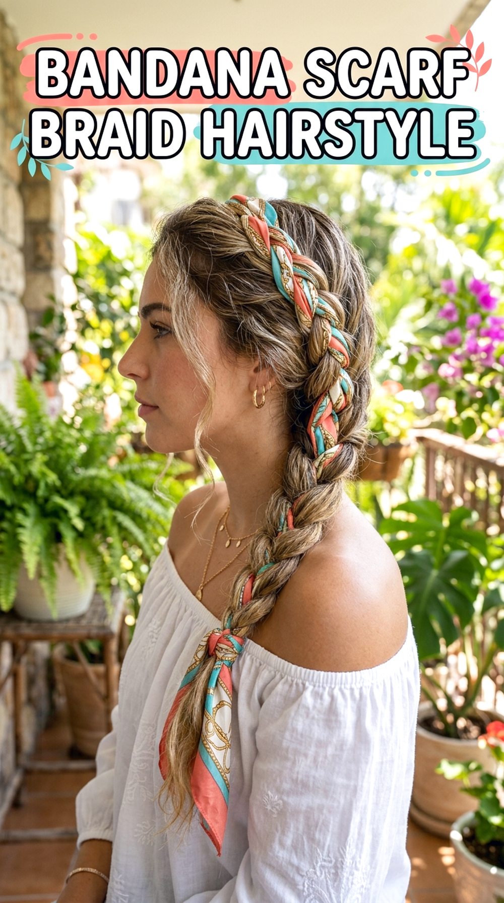Bandana Scarf Braid