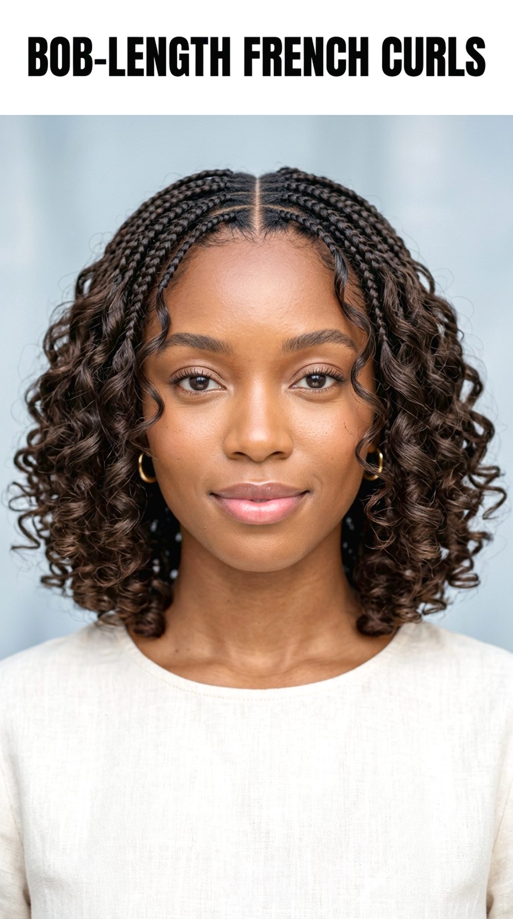 Bob-Length French Curls