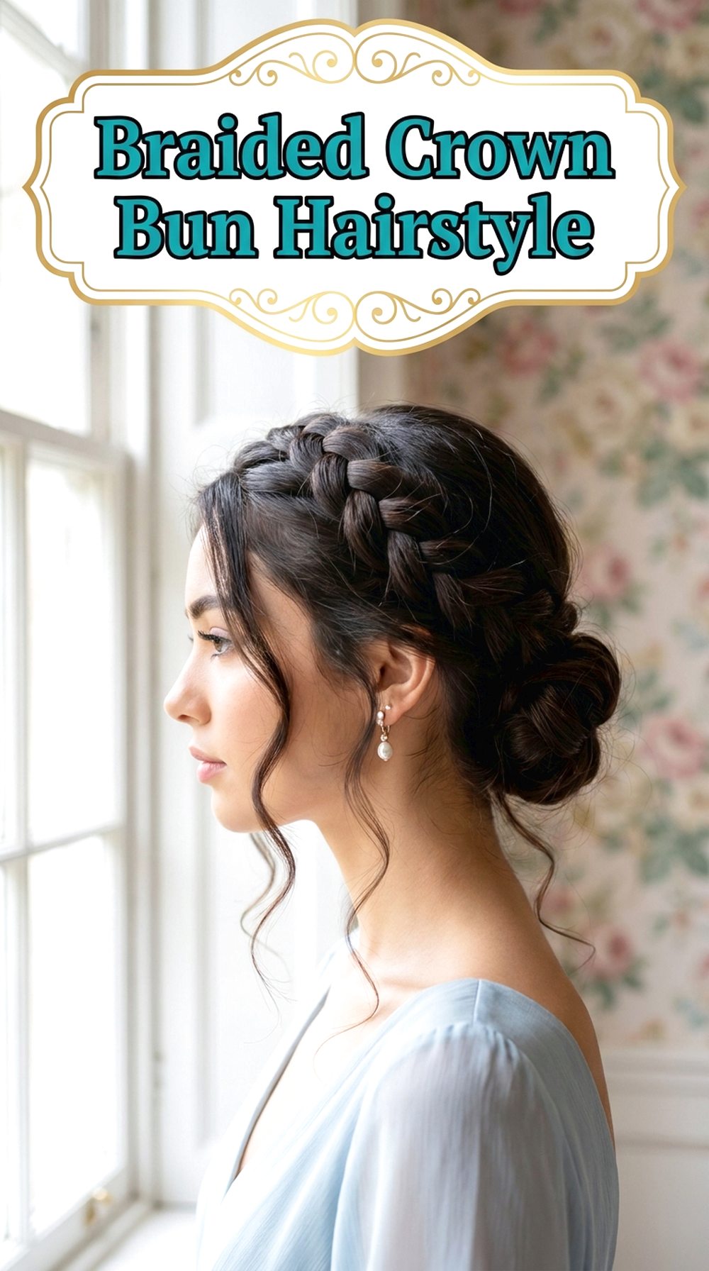Braided Crown Bun