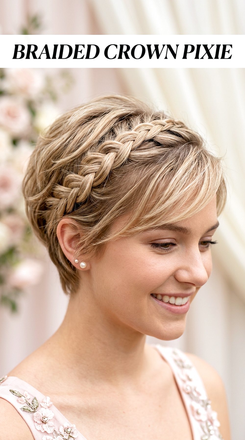 Braided Crown Pixie