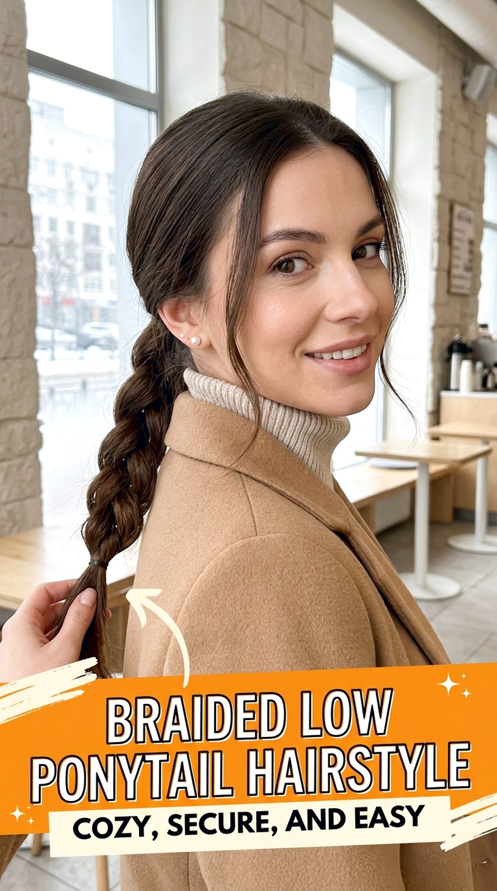 Braided Low Ponytail