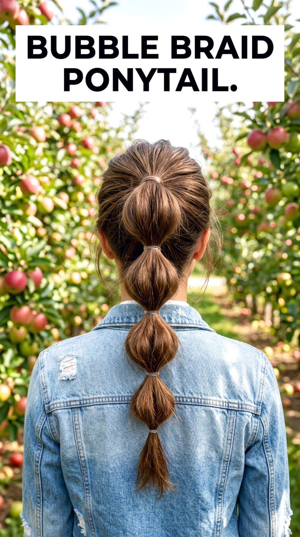Bubble Braid Ponytail