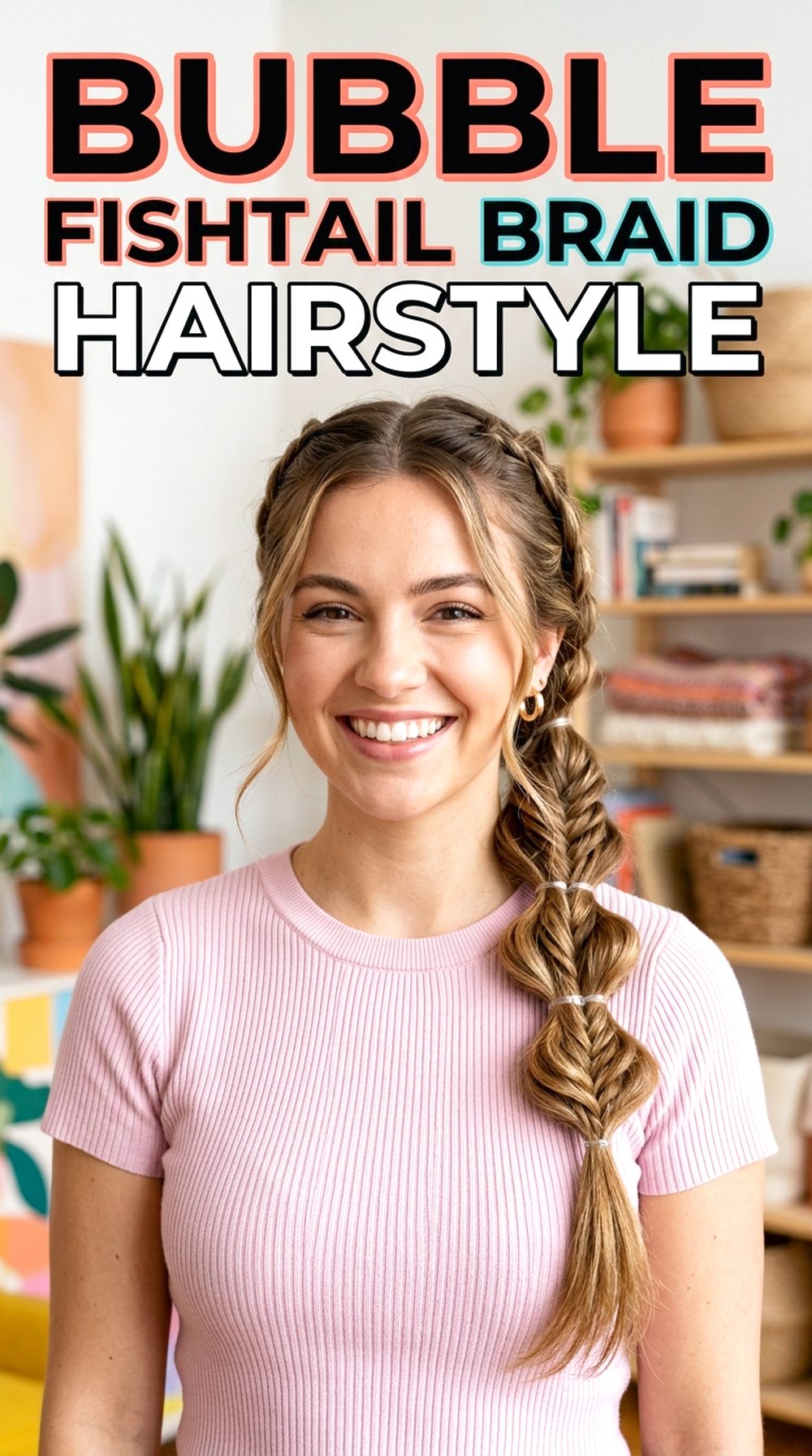 Bubble Fishtail Braid
