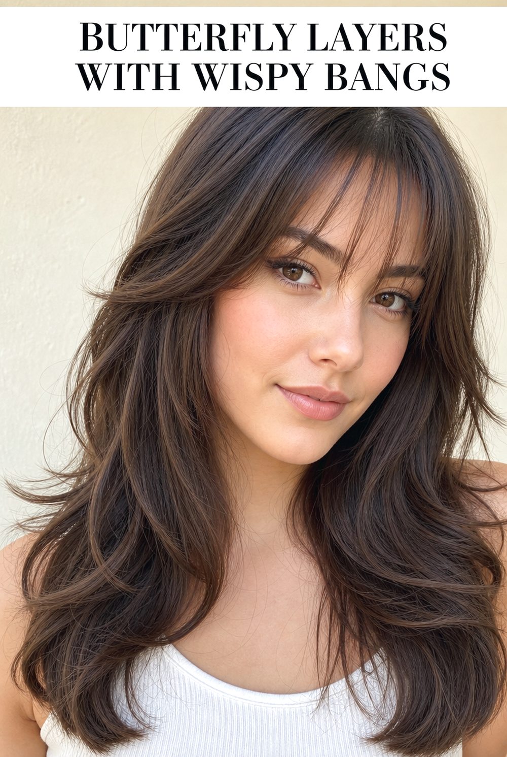 Butterfly Layers With Wispy Bangs