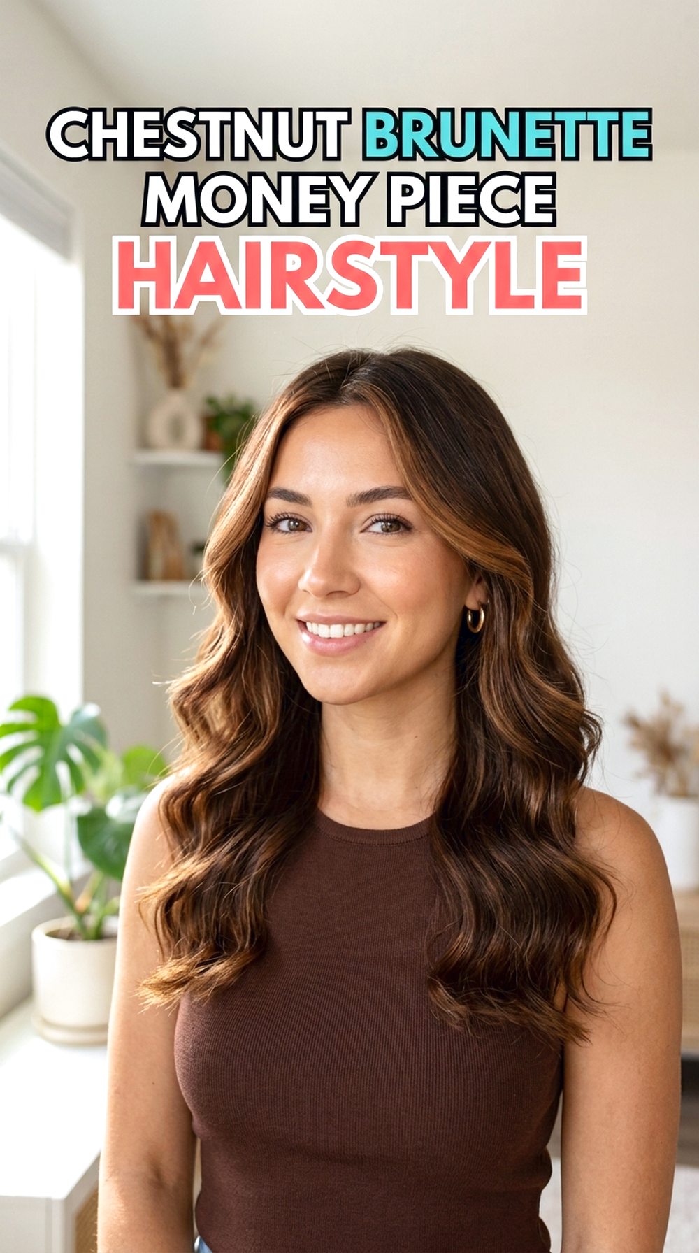 Chestnut Brunette Money Piece