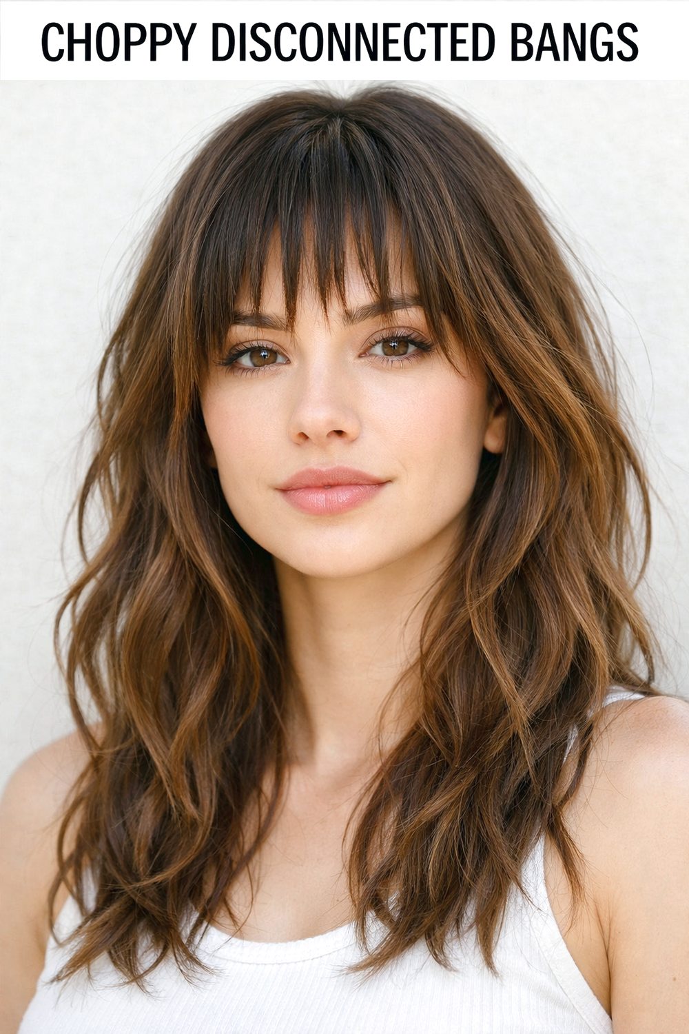 Choppy Disconnected Bangs