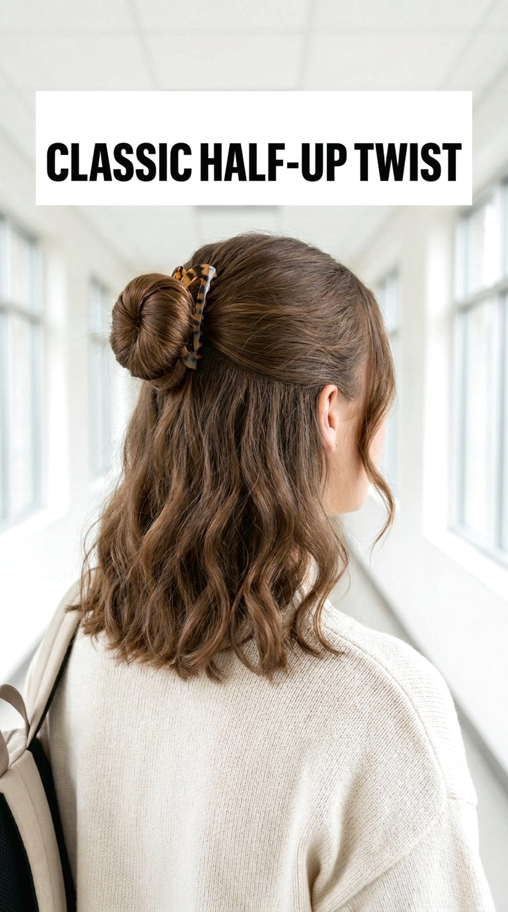 Classic Half-Up Twist