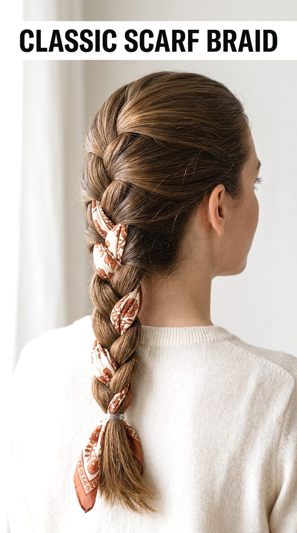 Classic Three-Strand Scarf Braid