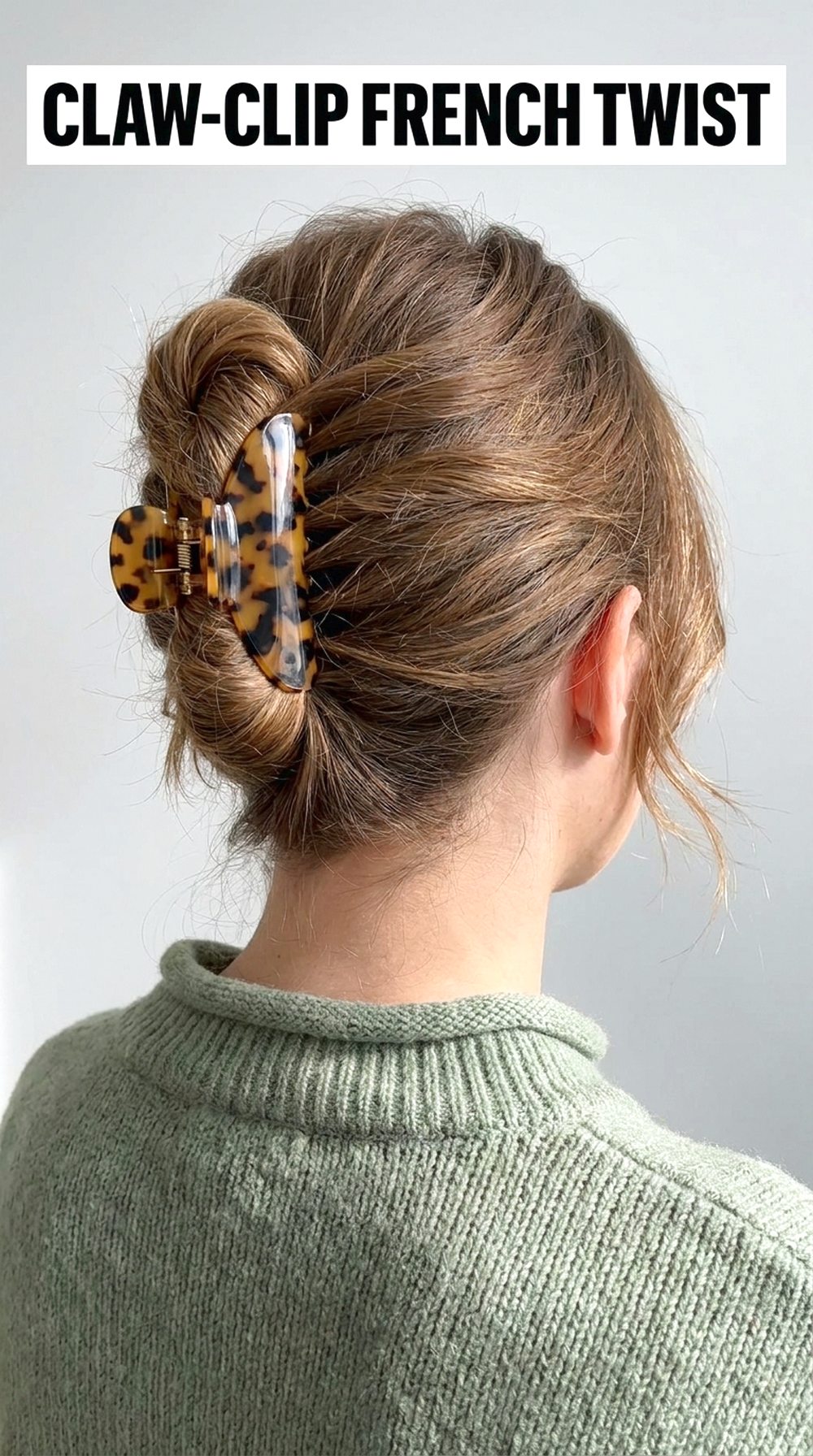 Claw-Clip French Twist