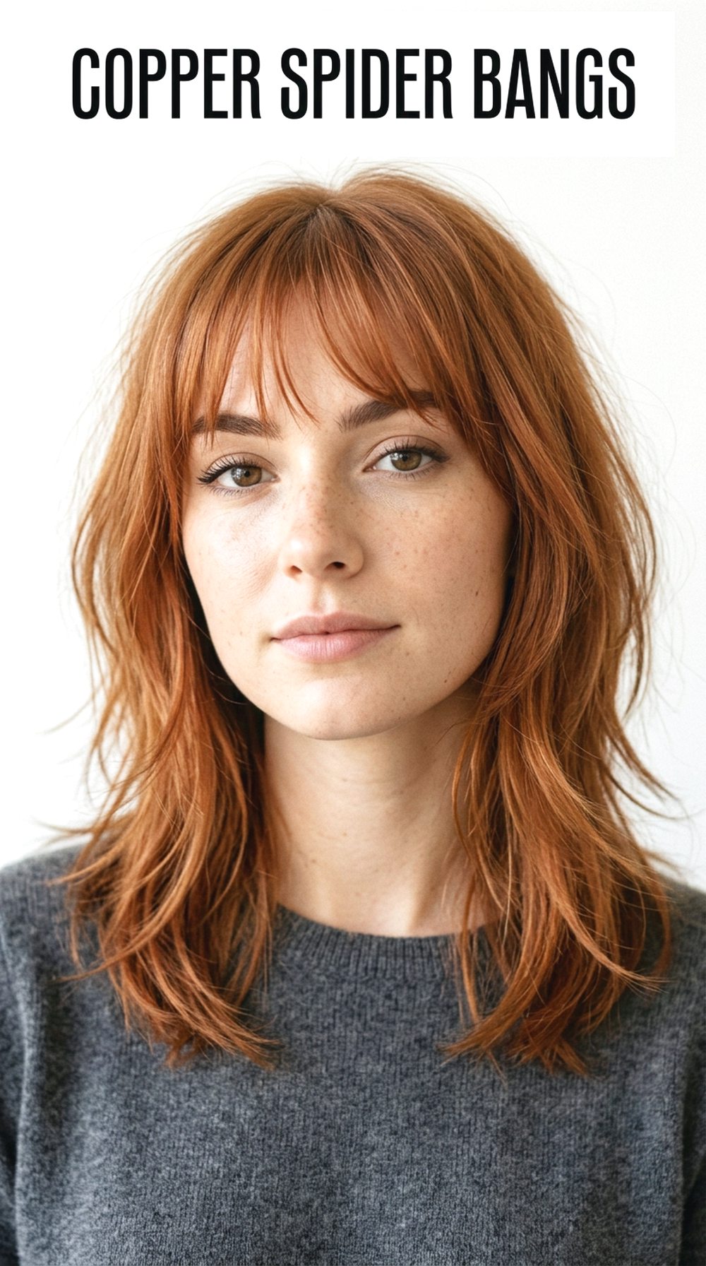 Copper Spider Bangs