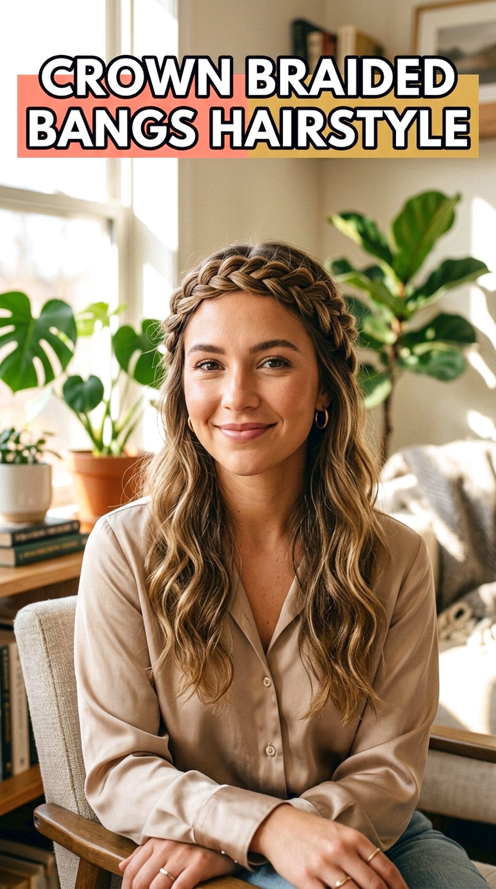 Crown Braided Bangs