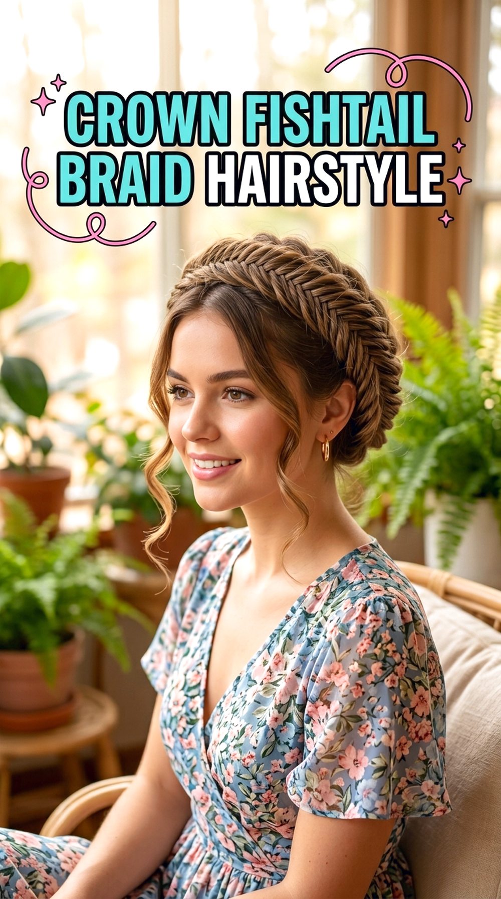 Crown Fishtail Braid