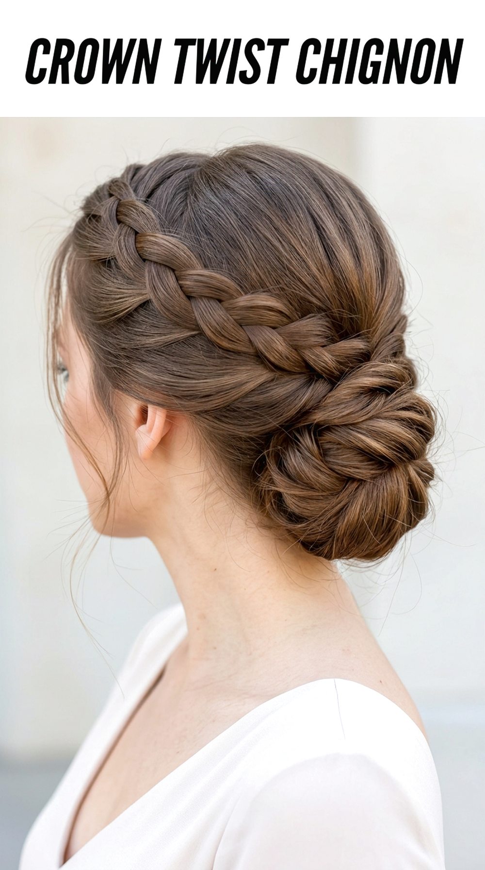 Crown Twist Chignon