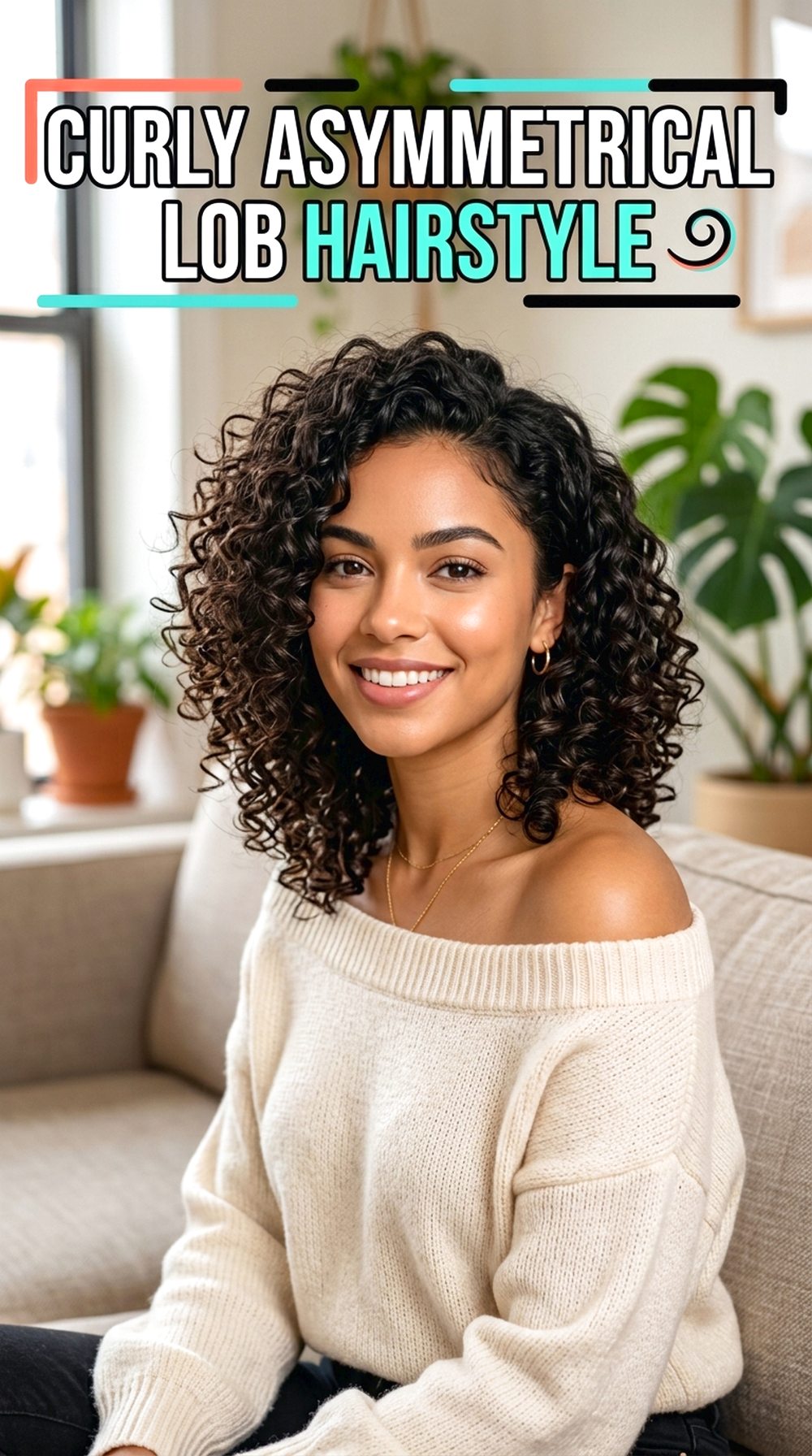 Curly Asymmetrical Lob