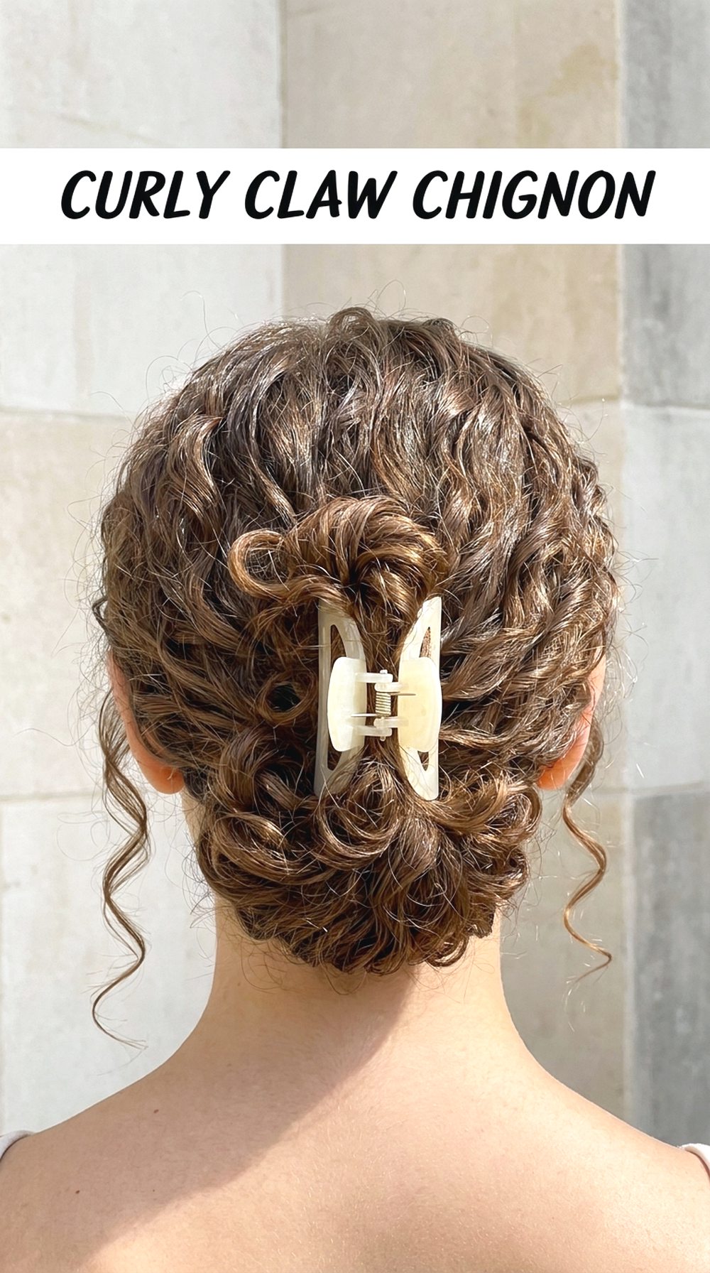 Curly Claw Chignon
