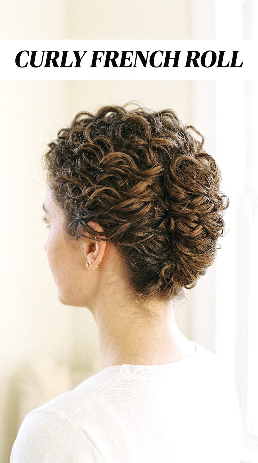 Curly French Roll