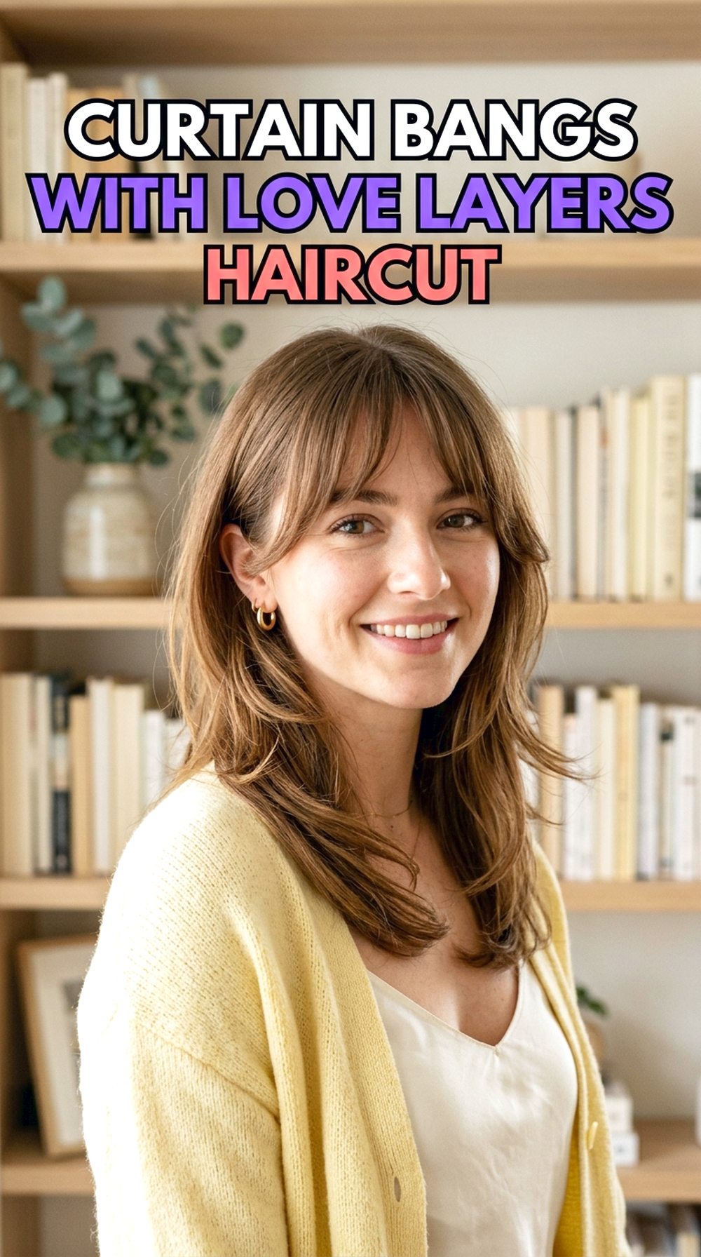 Curtain Bangs With Love Layers