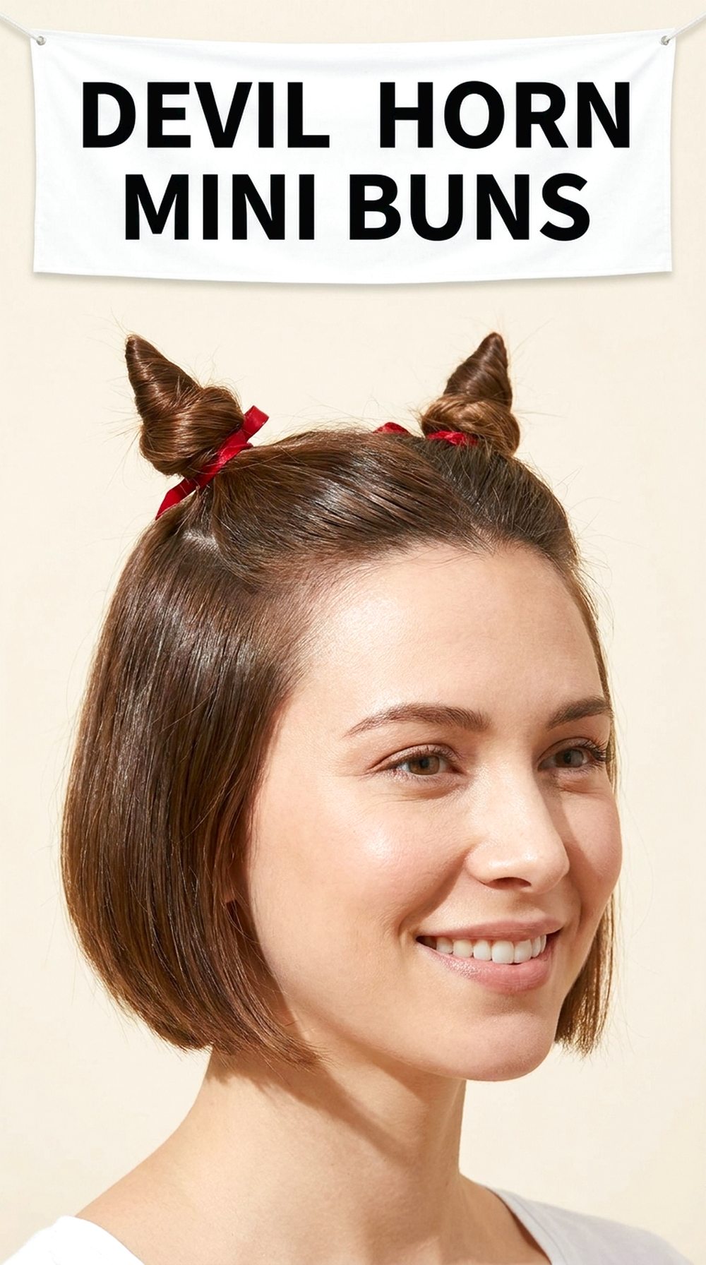 Devil Horn Mini Buns