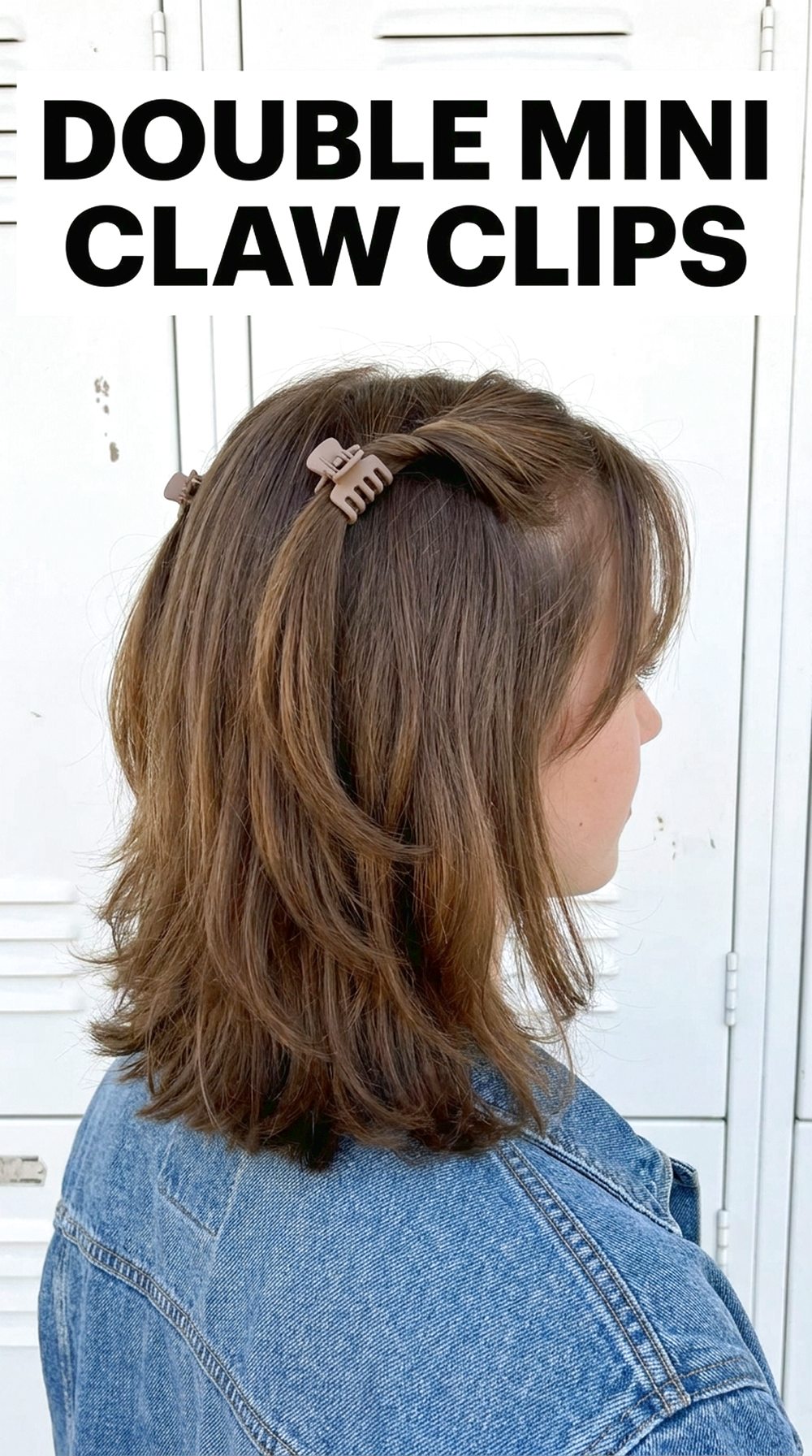 Double Mini Claw Clips
