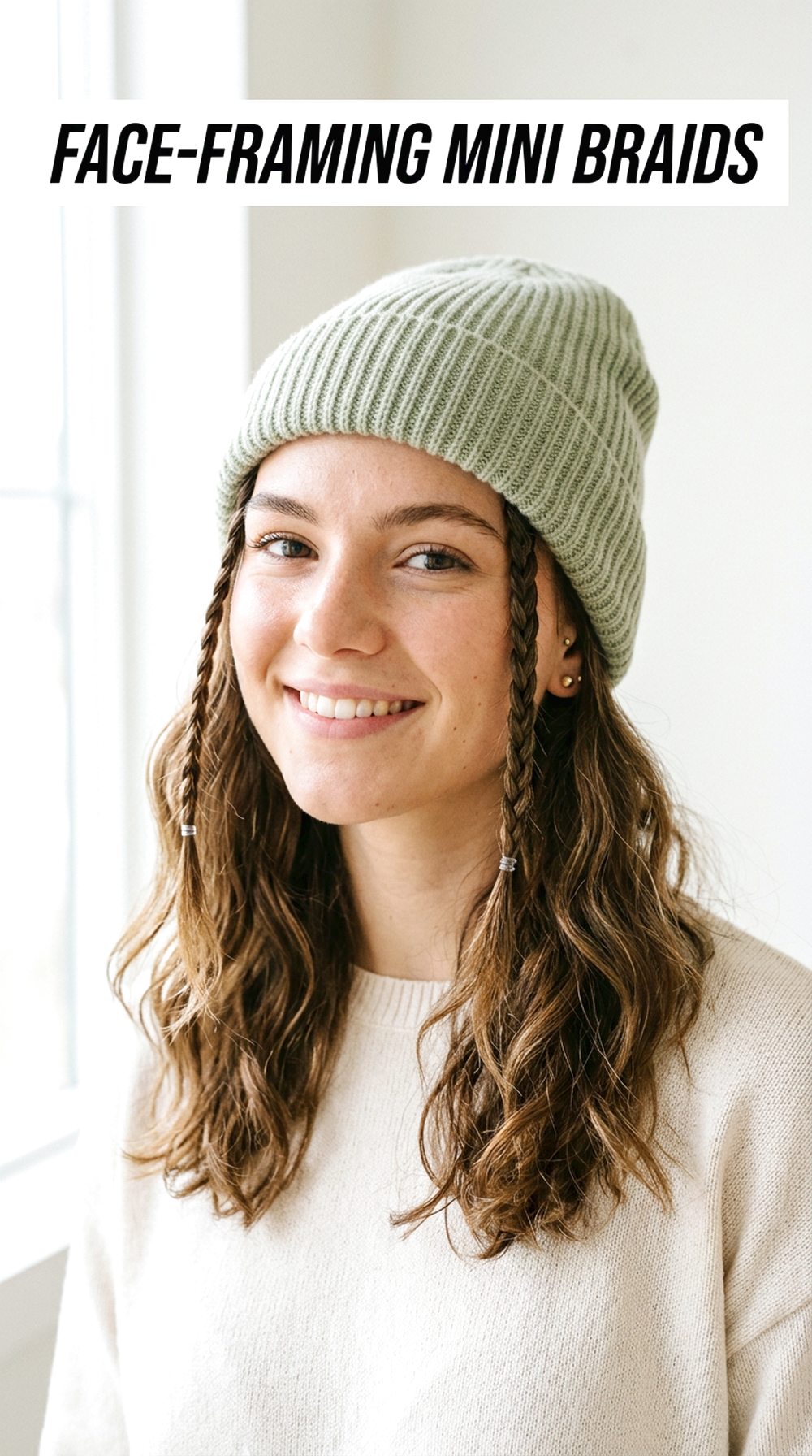Face-Framing Mini Braids