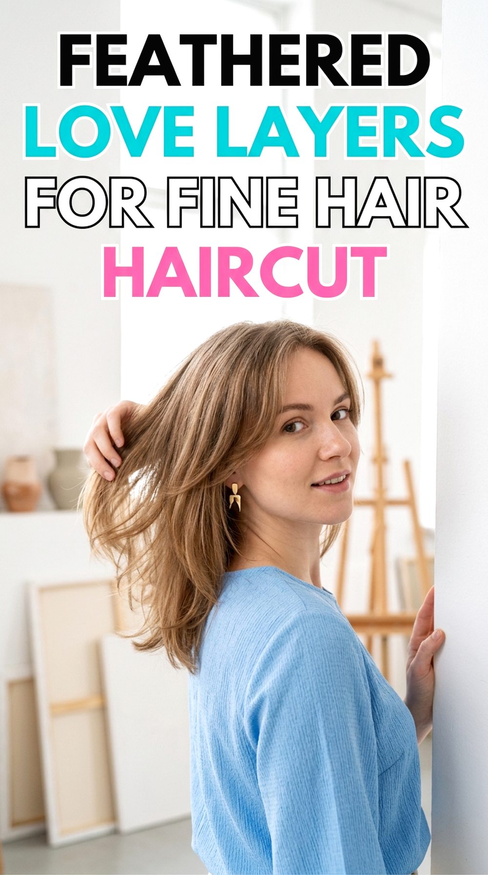 Feathered Love Layers For Fine Hair
