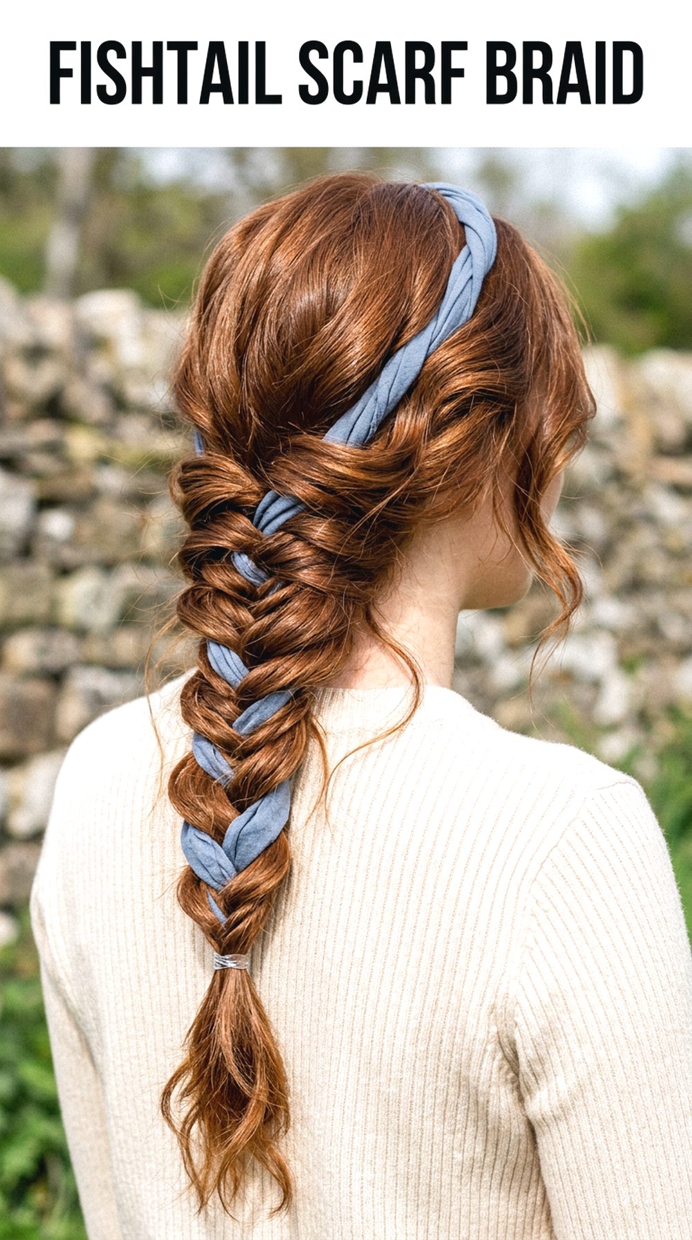 Fishtail Scarf Braid