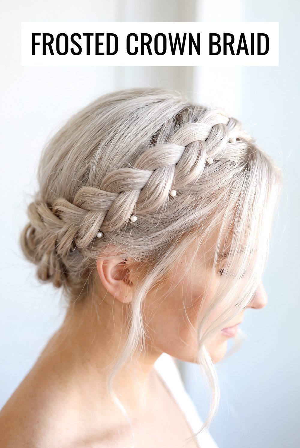 Frosted Crown Braid