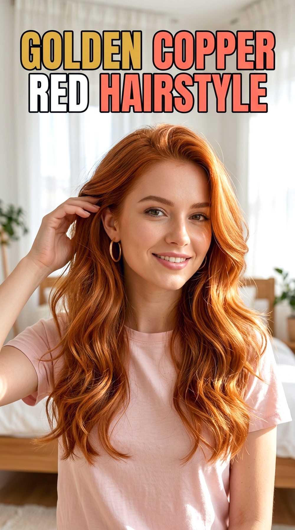 Golden Copper Red