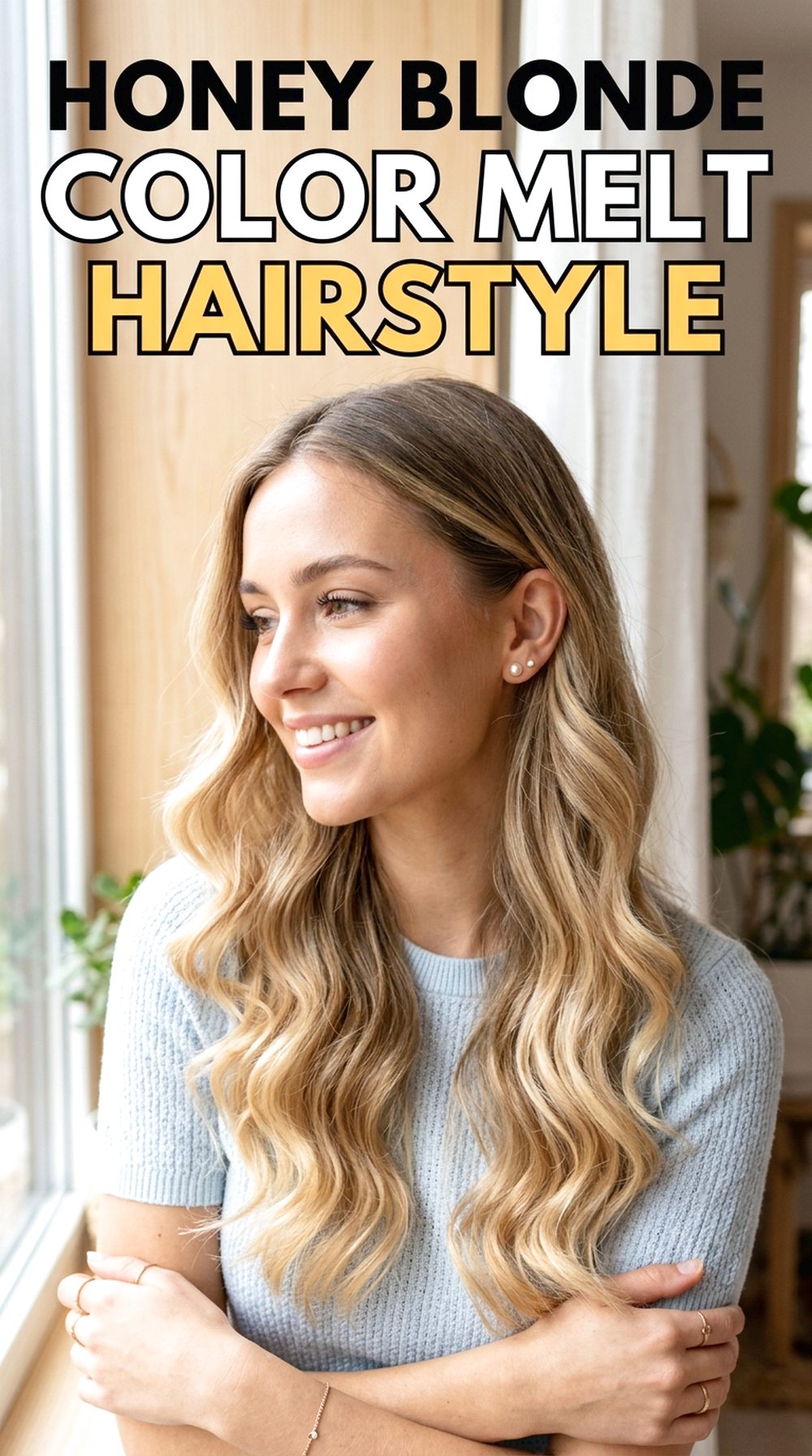 Honey Blonde Color Melt