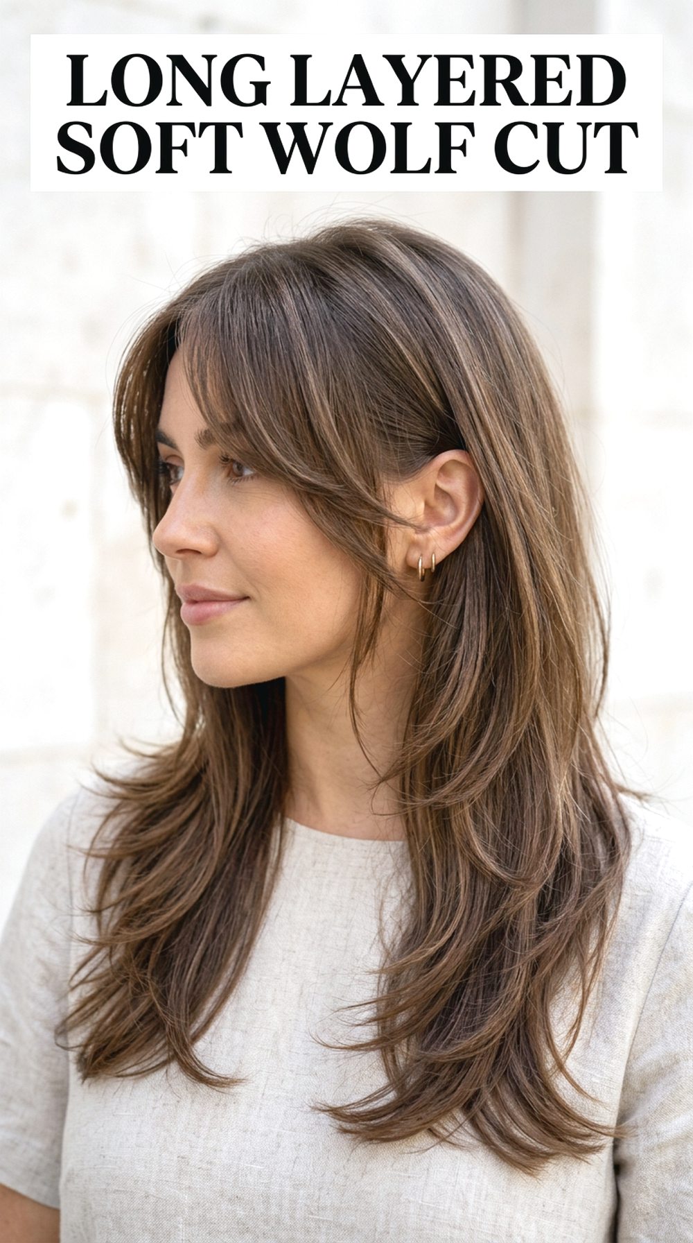 Long Layered Soft Wolf Cut