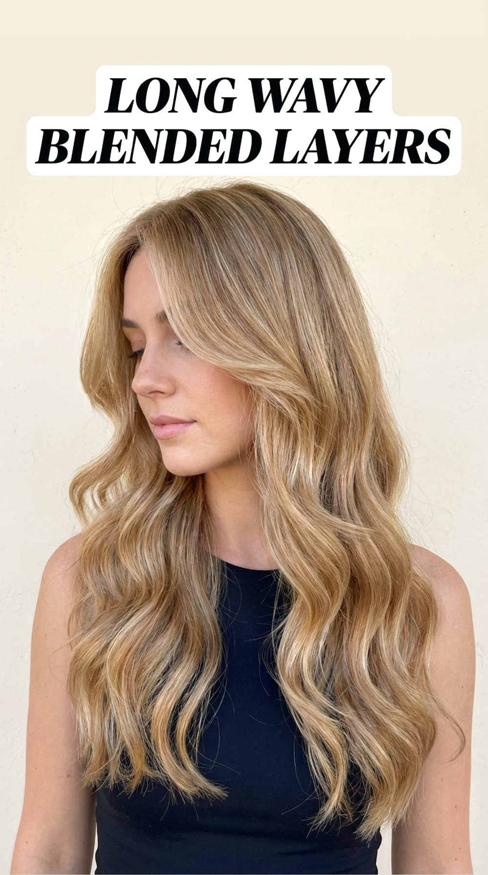 Long Wavy Blended Layers