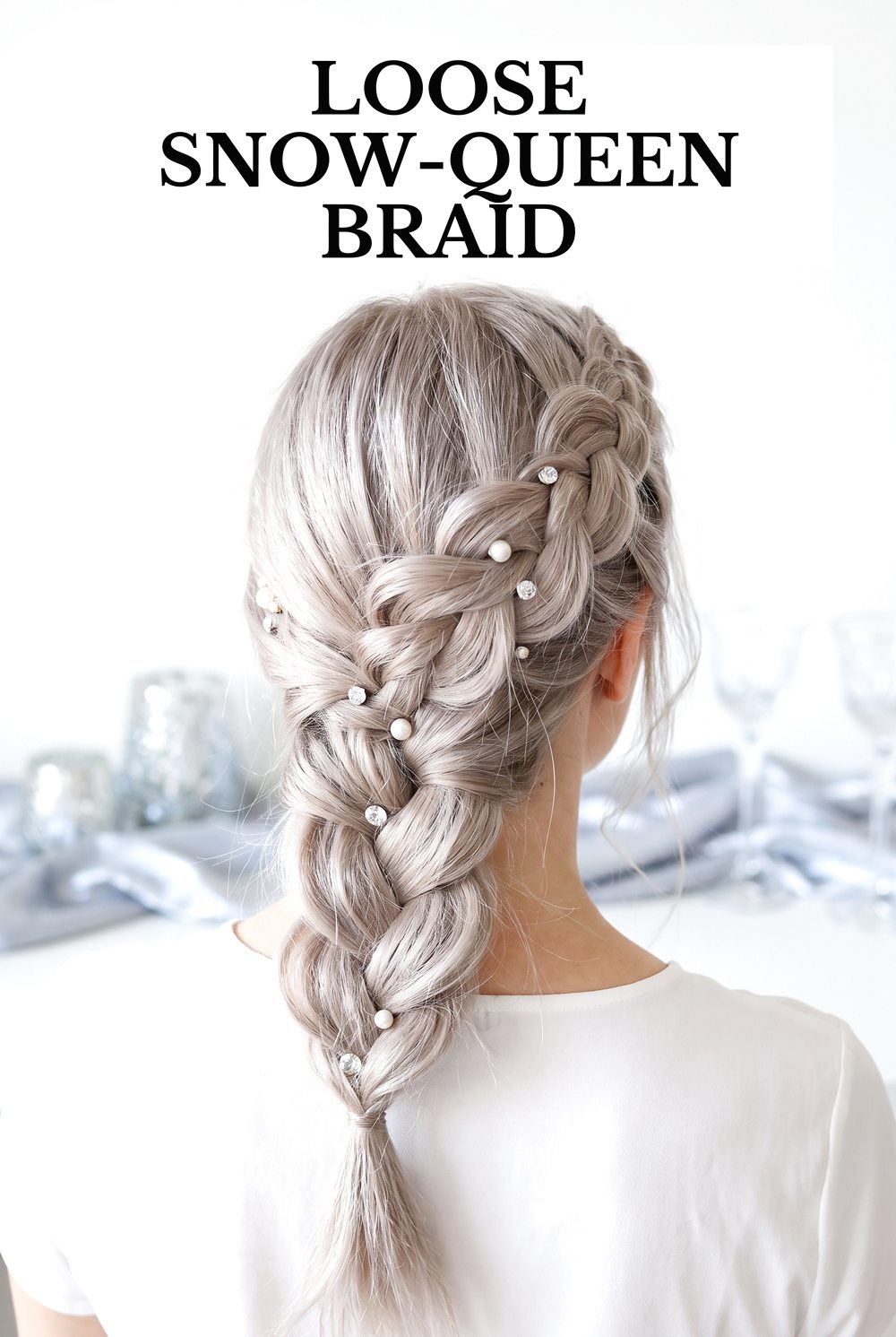 Loose Snow-Queen Pancake Braid